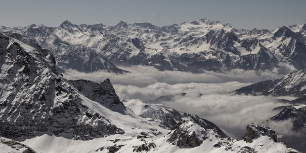 Sneeuw in de Alpen. Foto: Eduard Pulks (Flickr)